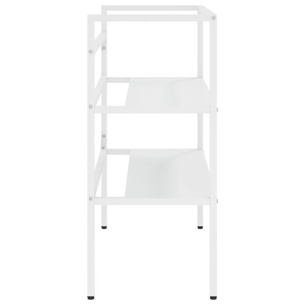 vidaXL Έπιπλο Μπάνιου Λευκό 79 x 38 x 83 εκ. Σιδερένιο