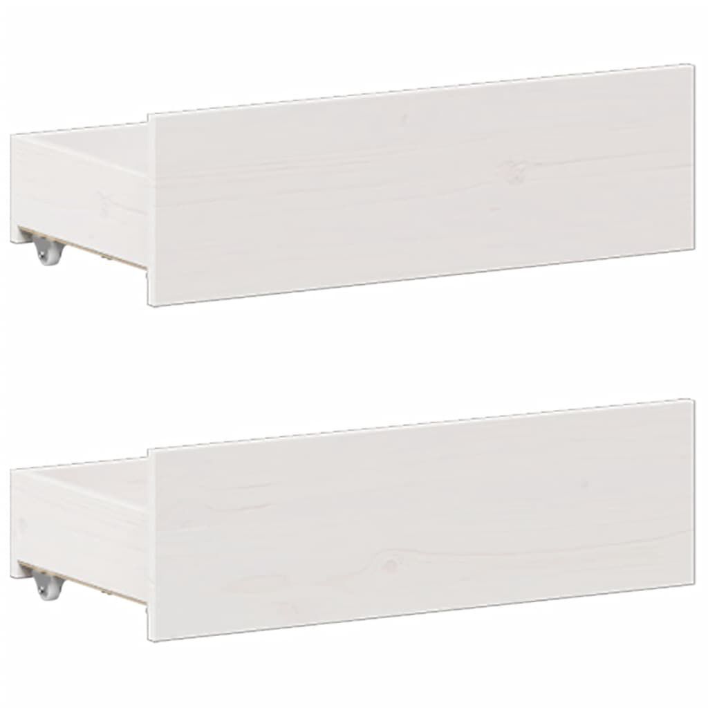 vidaXL Κρεβάτι Βιβλιοθήκη Χωρίς Στρώμα 160x200 εκ Μασίφ Ξύλο Πεύκου