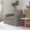 vidaXL &Kappa;&alpha;&nu;&alpha;&pi;έ&sigmaf; 60cm Taupe &Mu;έ&tau;&alpha;&lambda;&lambda;&omicron;