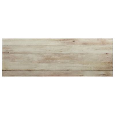 vidaXL Πίνακας Επιτοίχιος Μαγνητικός 60 x 20 εκ. Γυάλινος