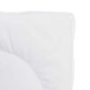 vidaXL Σετ Κουβέρτας με μαξιλάρι 3 pcs Λευκό 240 x 220 cm Μικροΐνες