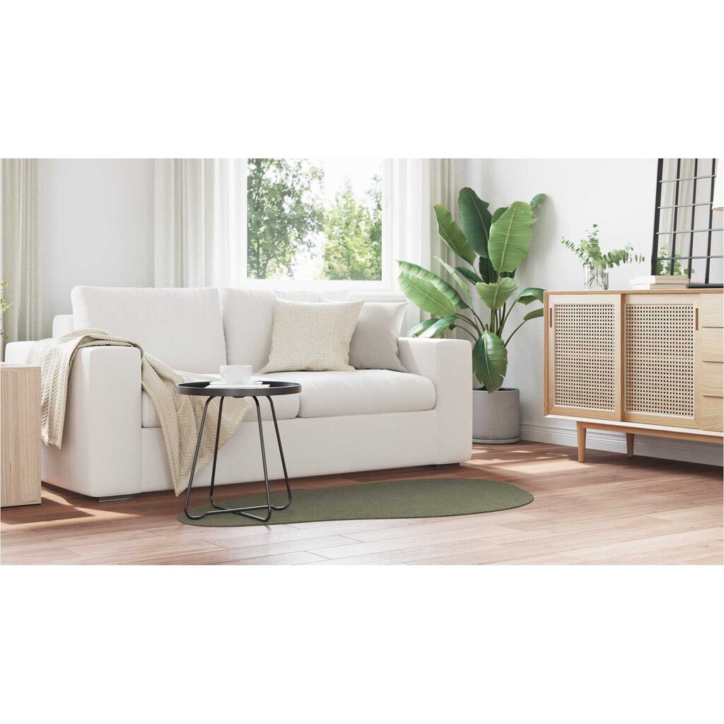 vidaXL Χαλί Δασικό Πράσινο 80 x 150 cm Πολυεστέρας