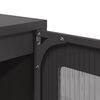 vidaXL Ντουλάπι Μαύρο 100,5x39x107 εκ. από Χάλυβα Ψυχρής Έλασης