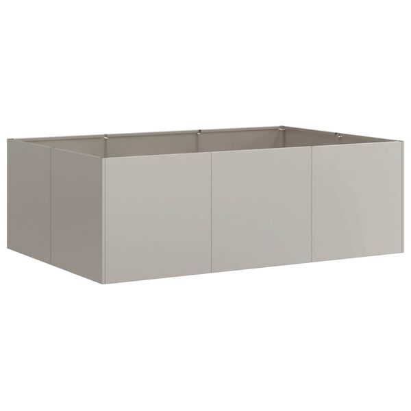 vidaXL Ζαρντινιέρα 120x80x40 εκ. Ατσάλι Σκληρυθέν στον Αέρα
