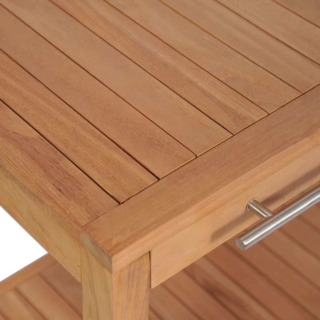 vidaXL Έπιπλο Μπάνιου 74 x 45 x 75 εκ. από Μασίφ Ξύλο Teak