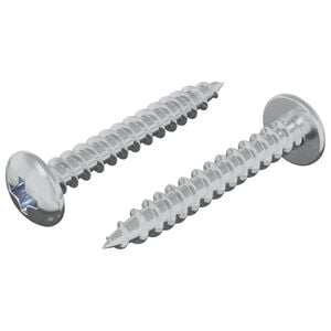 vidaXL &Xi;&upsilon;&lambda;&omicron;&beta;ί&delta;&alpha; 2 &tau;&mu;&chi;. &Alpha;&sigma;&eta;&mu;ί M4 x 28 mm &Sigma;ί&delta;&epsilon;&rho;&omicron;
