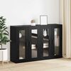 vidaXL Ντουλάπια Τοίχου 2 pcs Μαύρη δρυς 69.5 x 34 x 90 εκ.