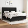 vidaXL &Kappa;&rho;&epsilon;&beta;ά&tau;&iota; Boxspring &mu;&epsilon; &Sigma;&tau;&rho;ώ&mu;&alpha; &Mu;&alpha;ύ&rho;&omicron; 160x200 &epsilon;&kappa;. &Upsilon;&phi;&alpha;&sigma;&mu;ά&tau;&iota;&nu;&omicron;