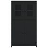 vidaXL Ντουλάπι Μαύρο 62x32x106,5 εκ. από Επεξεργασμένο Ξύλο