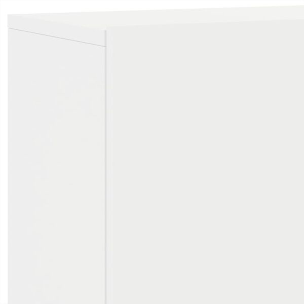 vidaXL Ντουλάπι Τοίχου Τηλεόρασης Λευκό 100 x 30 x 41 εκ.