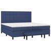 vidaXL &Kappa;&rho;&epsilon;&beta;ά&tau;&iota; Boxspring &mu;&epsilon; &Sigma;&tau;&rho;ώ&mu;&alpha; &Mu;&pi;&lambda;&epsilon; 200x200 &epsilon;&kappa;. &Upsilon;&phi;&alpha;&sigma;&mu;ά&tau;&iota;&nu;&omicron;