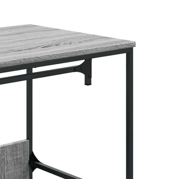 vidaXL Ντουλάπα Γκρι Sonoma 90x50x180 εκ. από Επεξεργασμένο Ξύλο