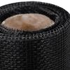 vidaXL Πλέγμα / Σήτα Μαύρο 100 x 500 εκ. από Fiberglass