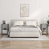 vidaXL Κομοδίνο Γκρι sonoma 38 x 31 x 61 εκ Επεξεργασμένο ξύλο