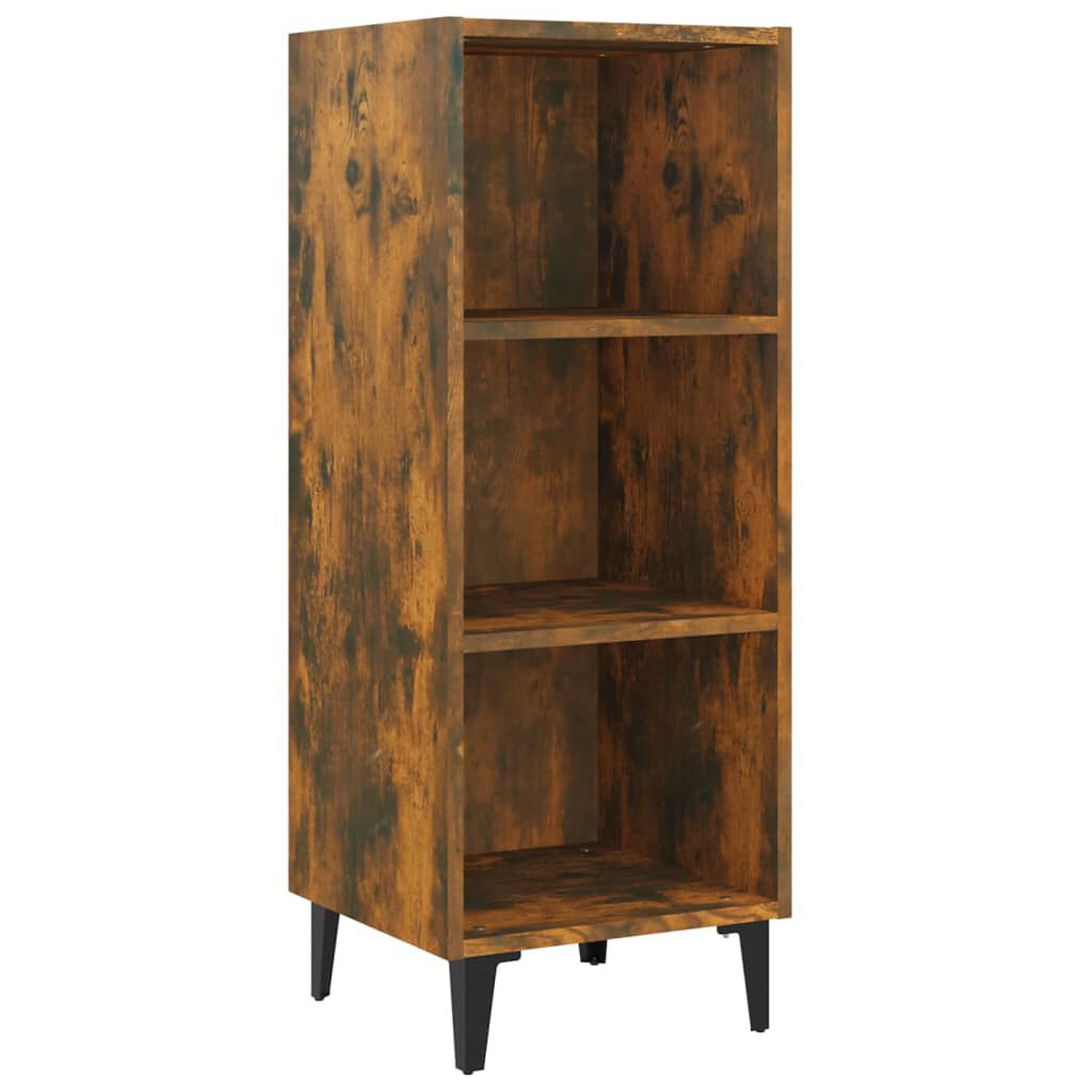 vidaXL Ντουλάπι Καπνιστή Δρυς 34,5 x 32,5 x 90 εκ. από Επεξεργ. Ξύλο