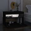 vidaXL Έπιπλο Τηλεόρασης με LED Μαύρο 60 x 35 x 40 εκ.