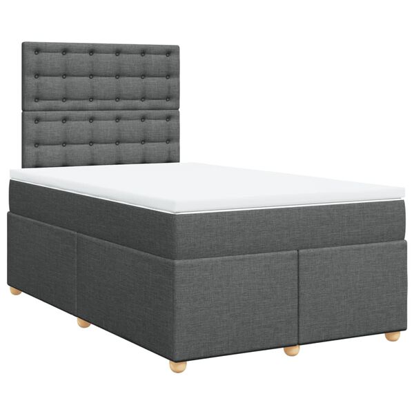 vidaXL &Kappa;&rho;&epsilon;&beta;ά&tau;&iota; Boxspring &mu;&epsilon; &Sigma;&tau;&rho;ώ&mu;&alpha; &Sigma;&kappa;&omicron;ύ&rho;&omicron; &Gamma;&kappa;&rho;&iota; 120x190 &epsilon;&kappa; &Upsilon;&phi;&alpha;&sigma;&mu;ά&tau;&iota;&nu;&omicron;