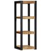 vidaXL Ράφι τοίχου 35x35x100 cm Στερεό ακατέργαστο ξύλο Mango