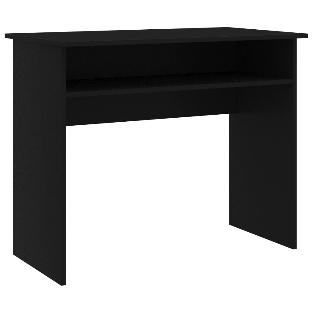 vidaXL Γραφείο Μαύρο 90 x 50 x 74 εκ. από Επεξ. Ξύλο