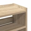 &Rho;ά&phi;&iota; &pi;&alpha;&pi;&omicron;&upsilon;&tau;&sigma;&iota;ώ&nu; vidaXL Sonoma Oak 60x25x62 cm &Kappa;&alpha;&tau;&alpha;&sigma;&kappa;&epsilon;&upsilon;&alpha;&sigma;&mu;έ&nu;&omicron; &xi;ύ&lambda;&omicron;