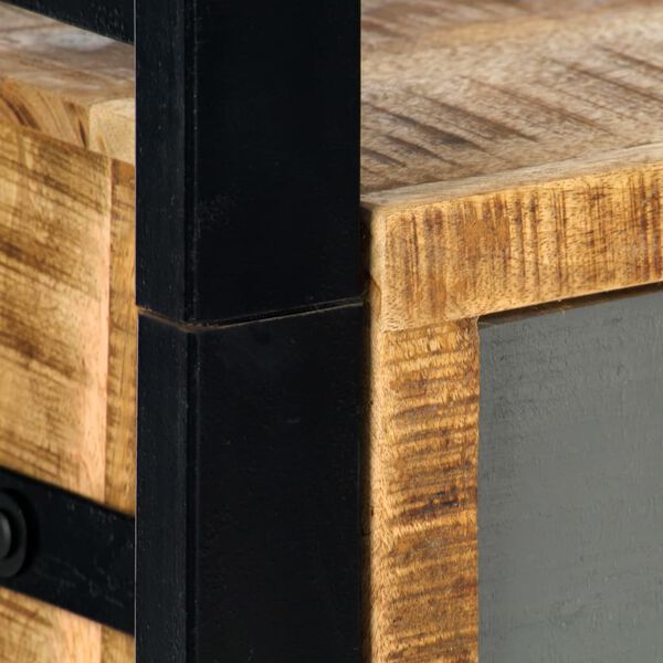 vidaXL Βιβλιοθήκη 50 x 30 x 170 εκ. από Μασίφ Ξύλο Μάνγκο