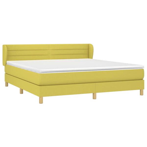 vidaXL &Kappa;&rho;&epsilon;&beta;ά&tau;&iota; Boxspring &mu;&epsilon; &Sigma;&tau;&rho;ώ&mu;&alpha; &Pi;&rho;ά&sigma;&iota;&nu;&omicron; 180x200 &epsilon;&kappa;.&Upsilon;&phi;&alpha;&sigma;&mu;ά&tau;&iota;&nu;&omicron;