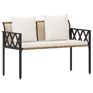 vidaXL &Epsilon;&xi;&omega;&tau;&epsilon;&rho;&iota;&kappa;ά &pi;&alpha;&gamma;&kappa;ά&kappa;&iota;&alpha; 2 -Seater 116 x 56 x 75 &epsilon;&kappa;. &sigma;&upsilon;&nu;&theta;&epsilon;&tau;&iota;&kappa;ό &rho;&alpha;&tau;ά&nu;