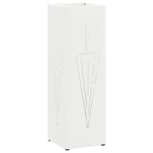 vidaXL &Beta;ά&sigma;&eta; &omicron;&mu;&pi;&rho;έ&lambda;&alpha;&sigmaf; &beta;&rho;&omicron;&chi;ή&sigmaf; &Lambda;&epsilon;&upsilon;&kappa;ό 15,5 x 15,5 x 49 &epsilon;&kappa; &Alpha;&tau;&sigma;ά&lambda;&iota;