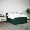 vidaXL &Kappa;&rho;&epsilon;&beta;ά&tau;&iota; Boxspring &mu;&epsilon; &Sigma;&tau;&rho;ώ&mu;&alpha; &Sigma;&kappa;&omicron;ύ&rho;&omicron; &Pi;&rho;ά&sigma;&iota;&nu;&omicron; 160x200&epsilon;&kappa;. &Beta;&epsilon;&lambda;&omicron;ύ&delta;&iota;&nu;&omicron;