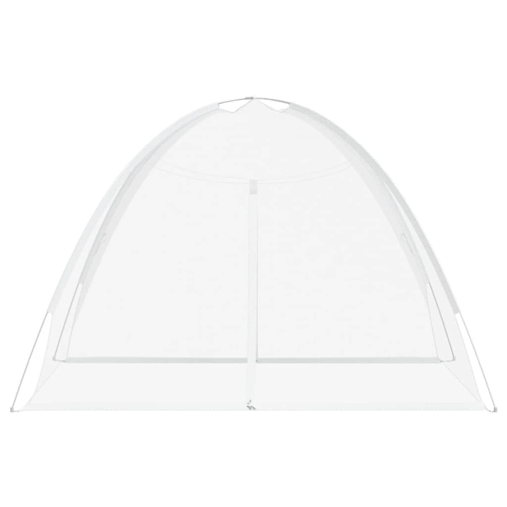 vidaXL Κουνουπιέρα Mongolia με Πόρτες 200 Δίχτυ Λευκό 200x180x135 εκ.