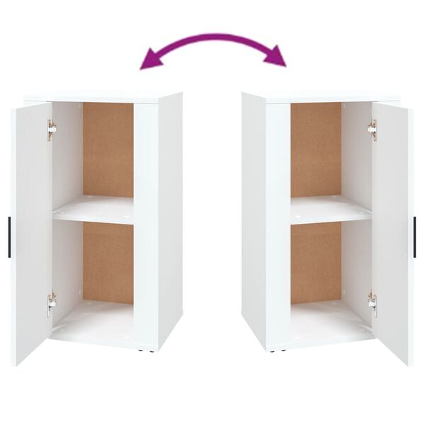 vidaXL Ντουλάπι Λευκό 40 x 33 x 70 εκ. από Επεξεργασμένο Ξύλο