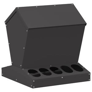 vidaXL &Tau;&alpha;ΐ&sigma;&tau;&rho;&alpha; &kappa;&omicron;&tau;ό&pi;&omicron;&upsilon;&lambda;&omega;&nu; &Mu;&alpha;ύ&rho;&omicron; 40 x 40 x 45 cm &Psi;&upsilon;&chi;&rho;ή&sigmaf; Έ&lambda;&alpha;&sigma;&eta;&sigmaf; &Chi;ά&lambda;&upsilon;&beta;&alpha;&sigmaf;