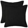 vidaXL &Kappa;ά&lambda;&upsilon;&mu;&mu;&alpha; &Mu;&alpha;&xi;&iota;&lambda;&alpha;&rho;&iota;&omicron;ύ 2 pcs HOUTEN &Mu;&alpha;ύ&rho;&omicron; 70 x 70 cm &Mu;&pi;&omicron;&upsilon;&kappa;&lambda;έ