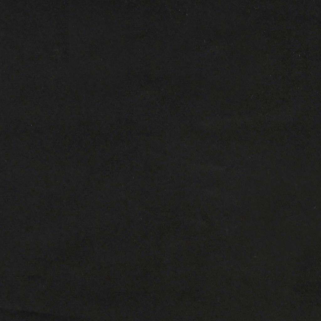 vidaXL Οθωμανικό κρεβάτι με στρώματα Μαύρο 160x200cm Velvet