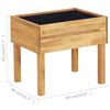 vidaXL Ζαρντινιέρα Υπερυψωμένη 50 x 40 x 45 εκ. από Μασίφ Ξύλο Ακακίας