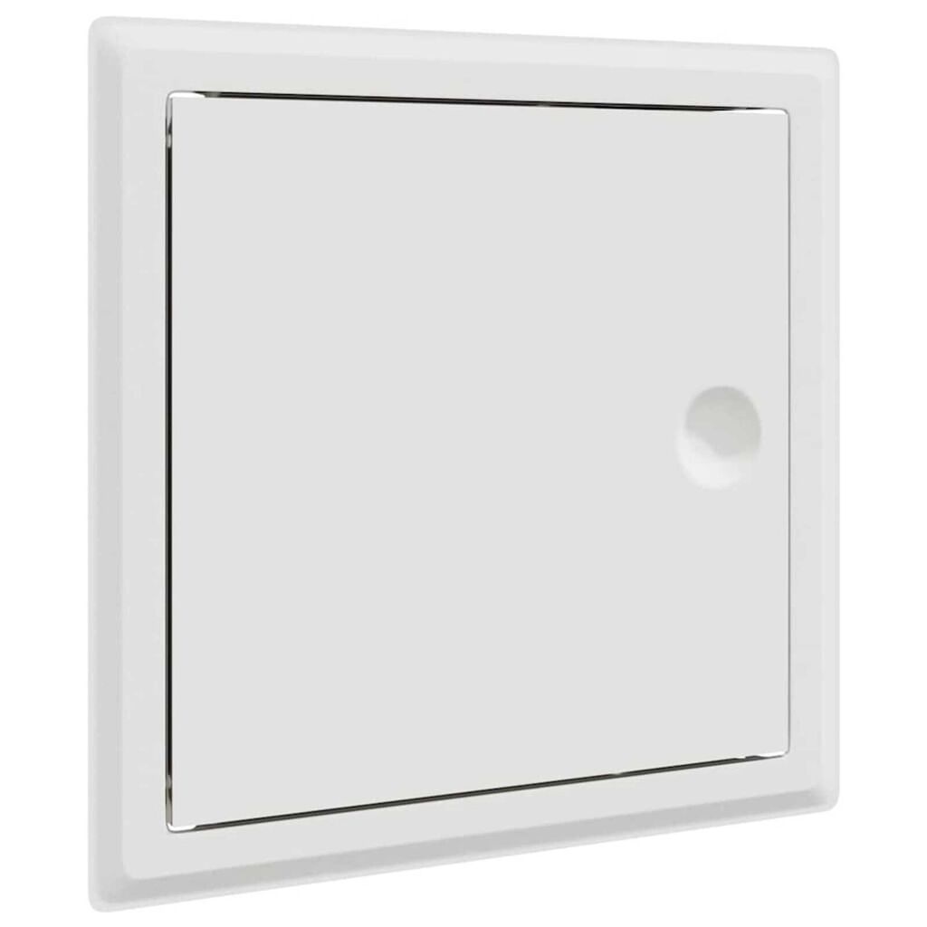 vidaXL Πάνελ Πρόσβασης 2 pcs Λευκό 20 x 20 cm Ατσάλι