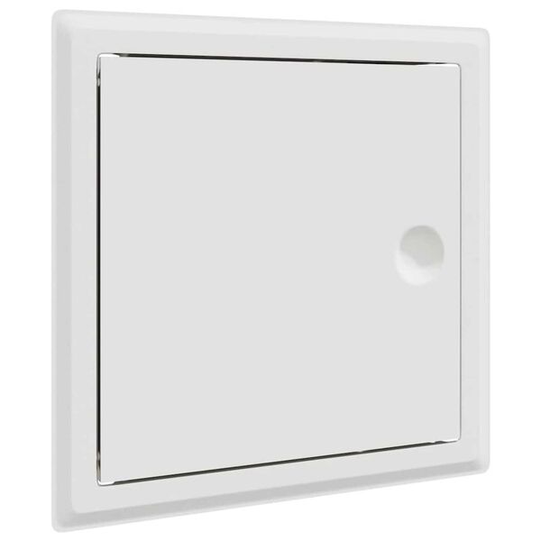 vidaXL Πάνελ Πρόσβασης 2 pcs Λευκό 20 x 20 cm Ατσάλι