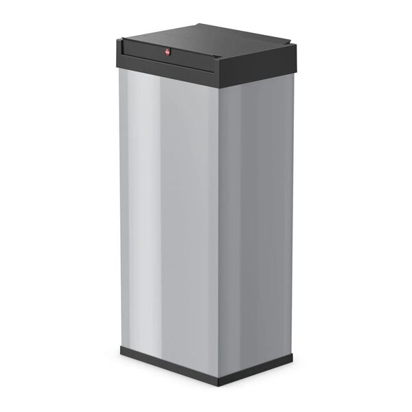 Hailo Κάδος Απορριμάτων Big-Box Swing Ασημί XL / 52 Λίτρα 0860-221