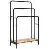 vidaXL Ράφι Ρούχων Sonoma Δρυς 60 x 30 x 100.5 εκ Επεξεργασμένο ξύλο