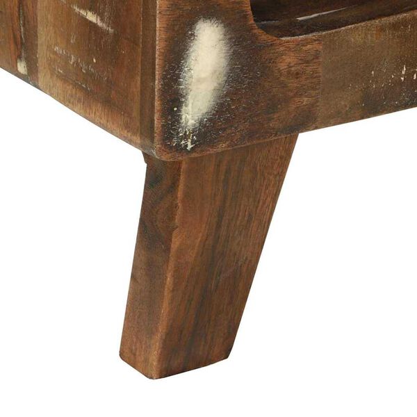 vidaXL Τραπεζάκι σαλονιού 50 x 50 x 35 cm Μασίφ ανακυκλωμένο ξύλο