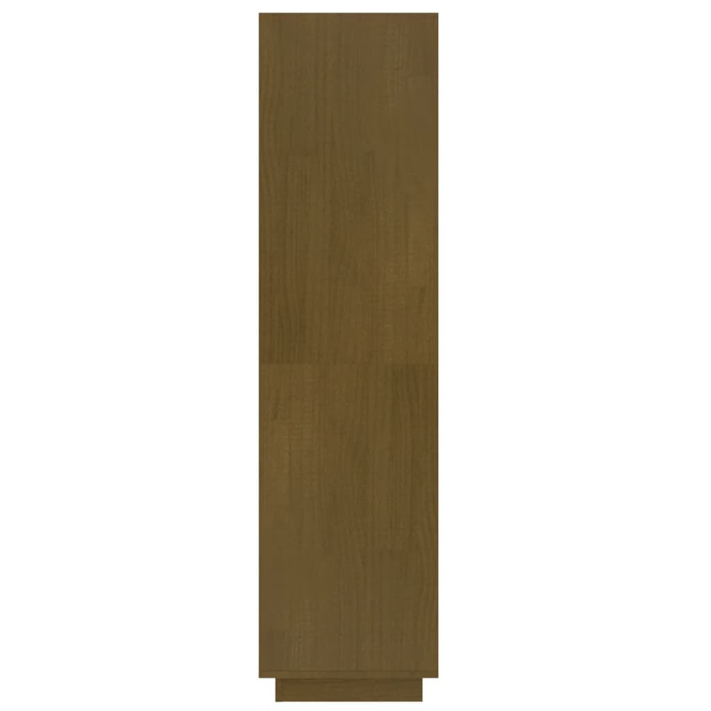 vidaXL Βιβλιοθήκη/Διαχωριστικό Χώρου Μελί 40x35x135 εκ. Μασίφ Πεύκο