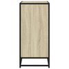 vidaXL Sideboard Sonoma Oak 68x35x76cm Κατασκευασμένο ξύλο και μέταλλο