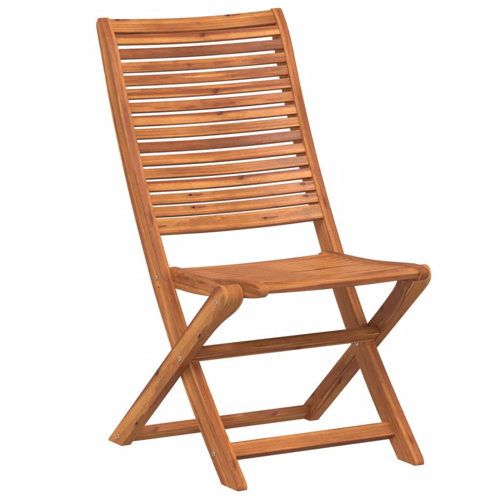 vidaXL Καρέκλες Κήπου Πτυσσόμενες 6 τεμ. 51x66x95 εκ. Μασίφ Ακακία