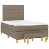 vidaXL &Kappa;&rho;&epsilon;&beta;ά&tau;&iota; Boxspring &mu;&epsilon; &Sigma;&tau;&rho;ώ&mu;&alpha; Taupe 120x200 &epsilon;&kappa;. &Upsilon;&phi;&alpha;&sigma;&mu;ά&tau;&iota;&nu;&omicron;