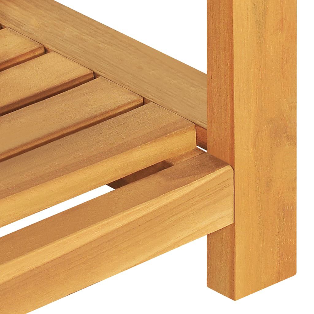 vidaXL Παγκάκι 120 εκ. από Μασίφ Ξύλο Teak