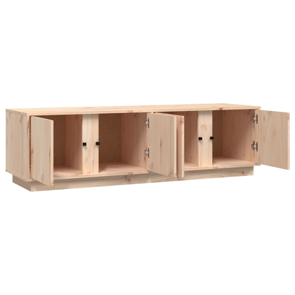 vidaXL Έπιπλο Τηλεόρασης 140 x 40 x 40 εκ. από Μασίφ Ξύλο Πεύκου
