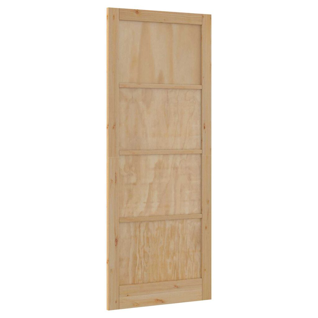 vidaXL Εσωτερική Πόρτα "ORKDAL" 83x232x4 cm Στερεό Ξύλο Πεύκου