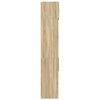 vidaXL Ντουλάπι Αποθήκευσης Στενό Δρυς 50x42,5x225 εκ. Επεξεργ. Ξύλο