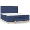 vidaXL &Kappa;&rho;&epsilon;&beta;ά&tau;&iota; Boxspring &mu;&epsilon; &Sigma;&tau;&rho;ώ&mu;&alpha; &Mu;&pi;&lambda;&epsilon; 160x200 &epsilon;&kappa;. &Upsilon;&phi;&alpha;&sigma;&mu;ά&tau;&iota;&nu;&omicron;