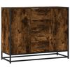 vidaXL Sideboard &Kappa;&alpha;&pi;&nu;&iota;&sigma;&tau;ή &delta;&rho;&upsilon;&sigmaf; 92x35x76 cm &Kappa;&alpha;&tau;&alpha;&sigma;&kappa;&epsilon;&upsilon;&alpha;&sigma;&mu;έ&nu;&omicron; &xi;ύ&lambda;&omicron;